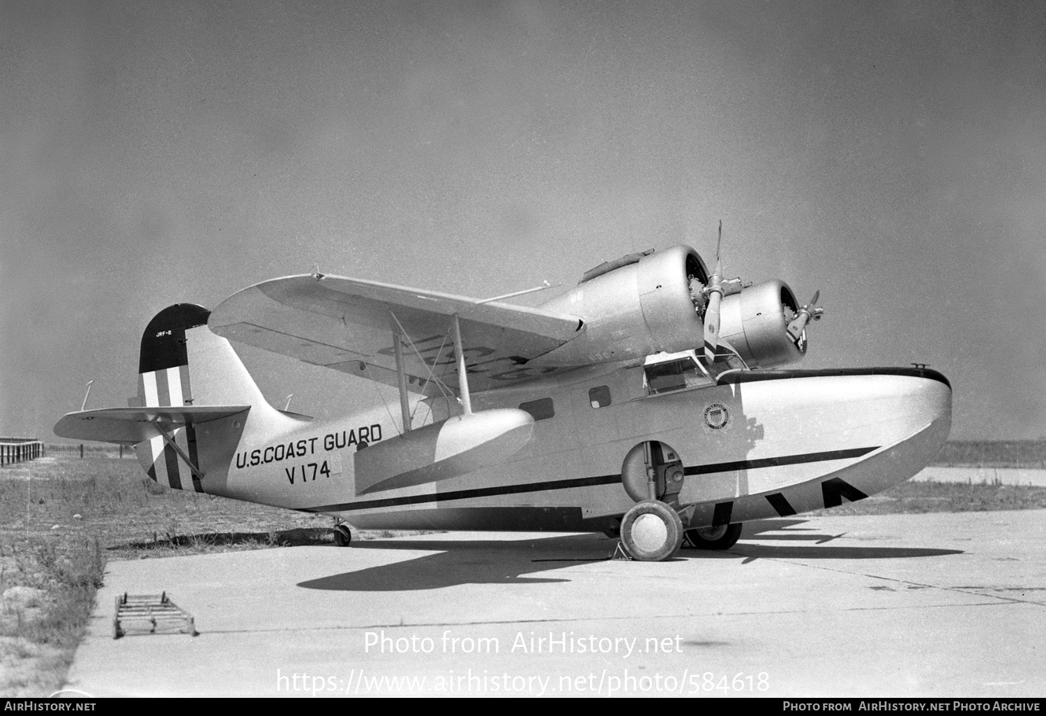 Aircraft Photo of V174 | Grumman JRF-2 Goose | USA - Coast Guard | AirHistory.net #584618