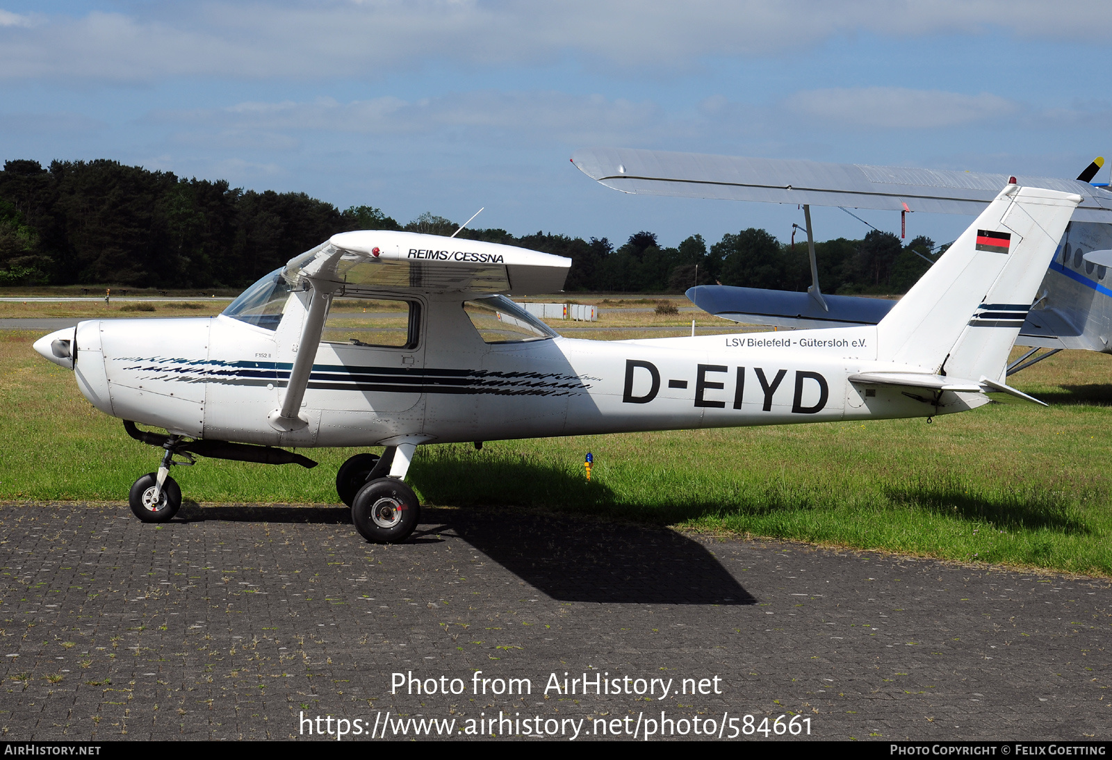 Aircraft Photo of D-EIYD | Reims F152 II | LSV Bielefeld - Gütersloh | AirHistory.net #584661