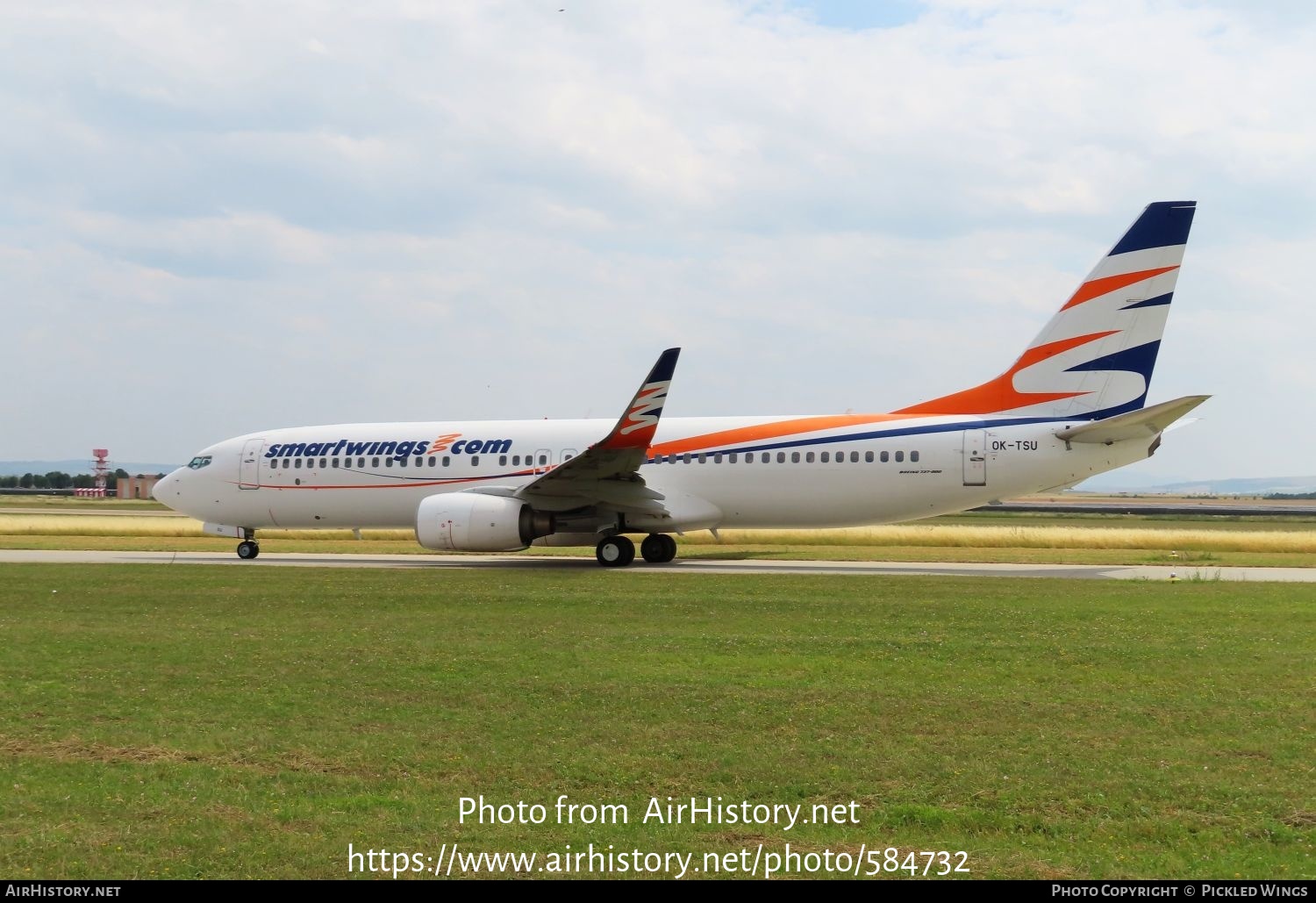 Aircraft Photo of OK-TSU | Boeing 737-8FZ | Smartwings | AirHistory.net #584732