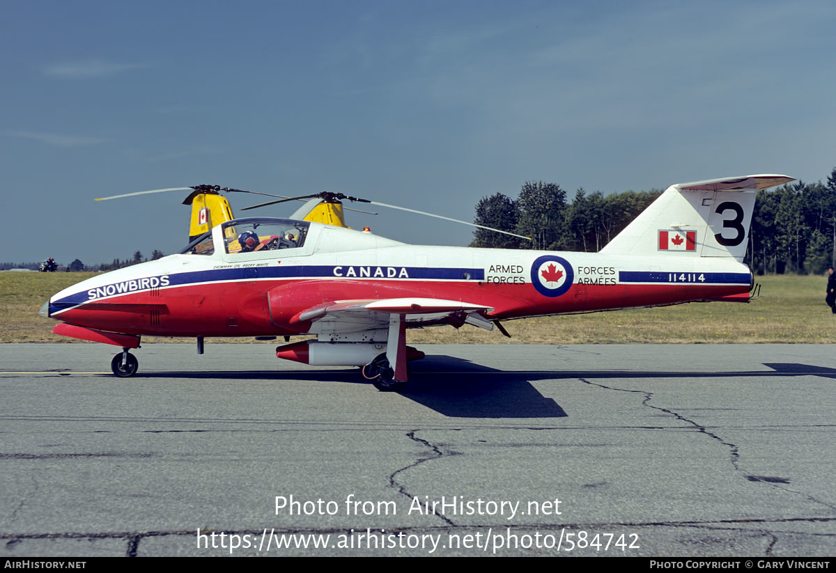 Aircraft Photo of 114114 | Canadair CT-114 Tutor (CL-41A) | Canada - Air Force | AirHistory.net #584742