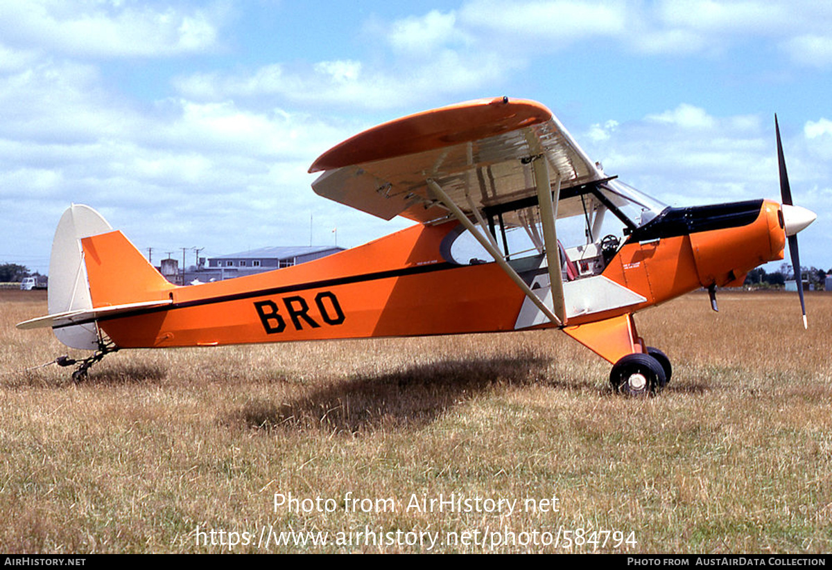 Aircraft Photo of ZK-BRO / BRO | Piper PA-18A-150 Super Cub | AirHistory.net #584794