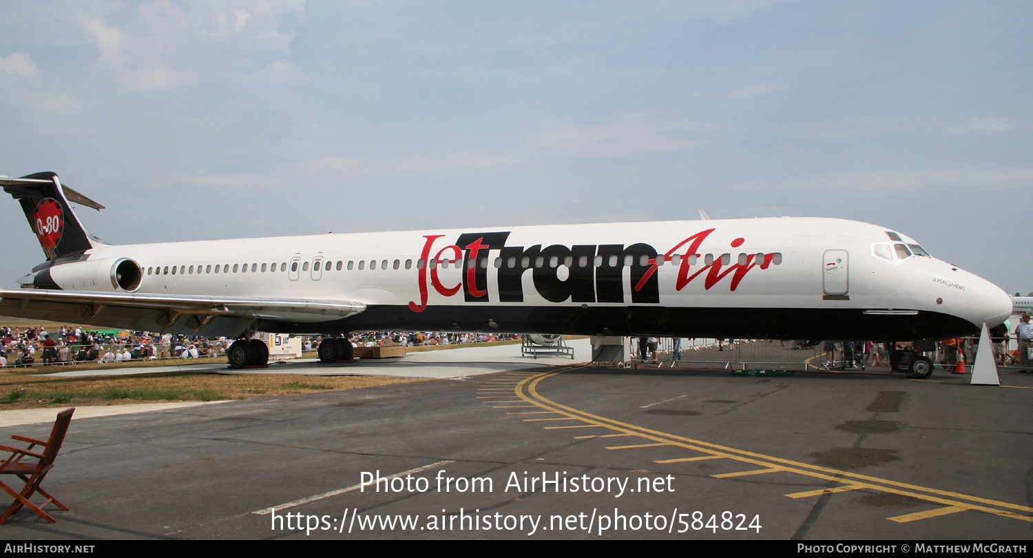 Aircraft Photo of N822US | McDonnell Douglas MD-82 (DC-9-82) | JeTran Air | AirHistory.net #584824