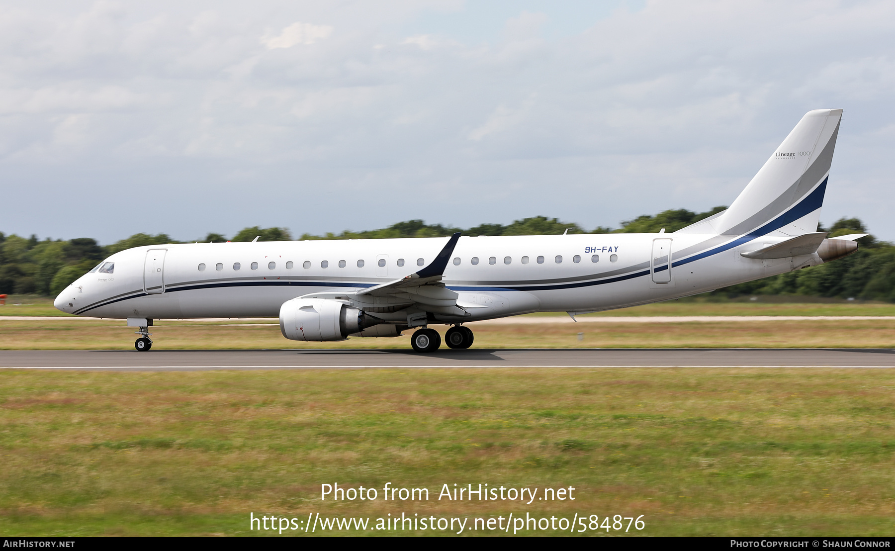 Aircraft Photo of 9H-FAY | Embraer Lineage 1000 (ERJ-190-100ECJ) | AirHistory.net #584876