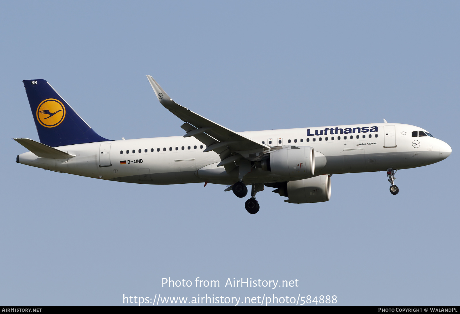 Aircraft Photo of D-AINB | Airbus A320-271N | Lufthansa | AirHistory.net #584888