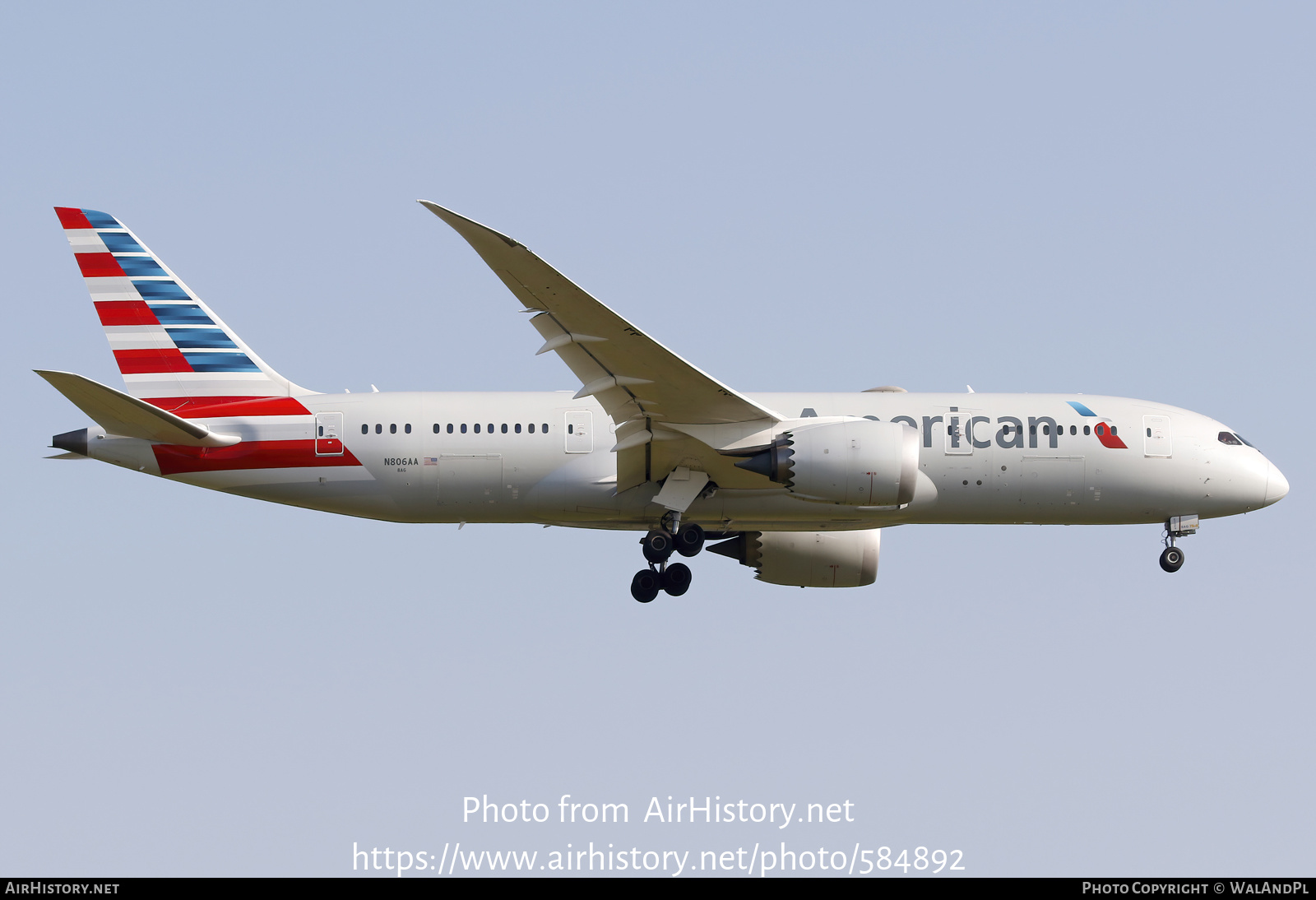 American Airlines vai usar Boeing 787-8 em rota para o Brasil