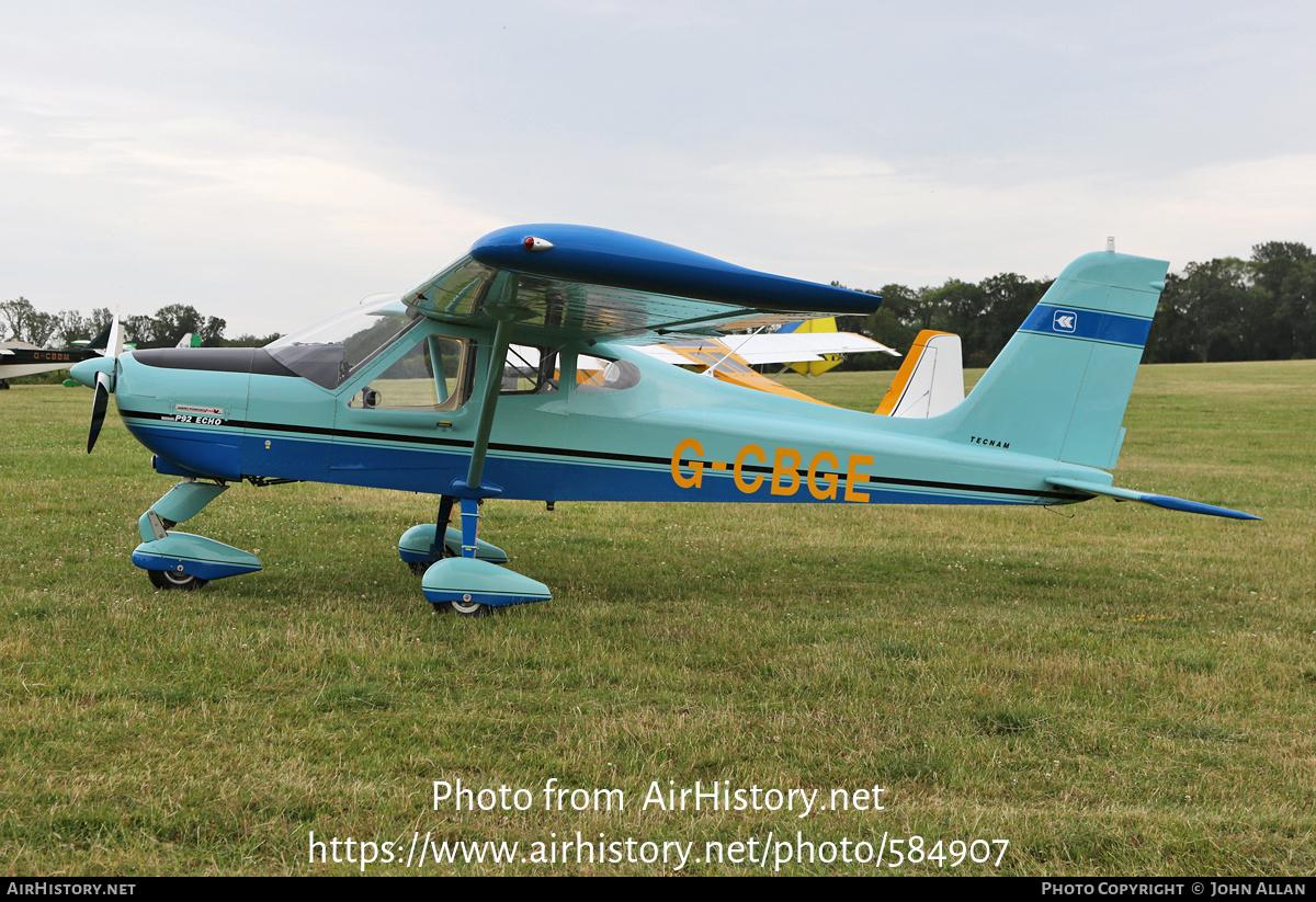 Aircraft Photo of G-CBGE | Tecnam P-92EA Echo | AirHistory.net #584907