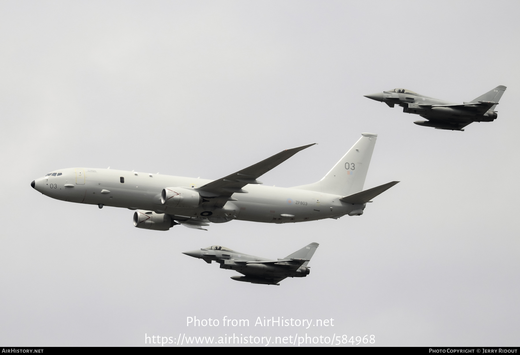 Aircraft Photo of ZP803 | Boeing P-8A Poseidon MRA1 | UK - Air Force | AirHistory.net #584968