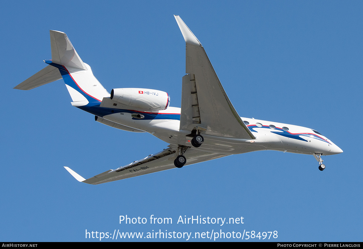 Aircraft Photo of HB-IVJ | Gulfstream Aerospace G650 (G-VI) | AirHistory.net #584978