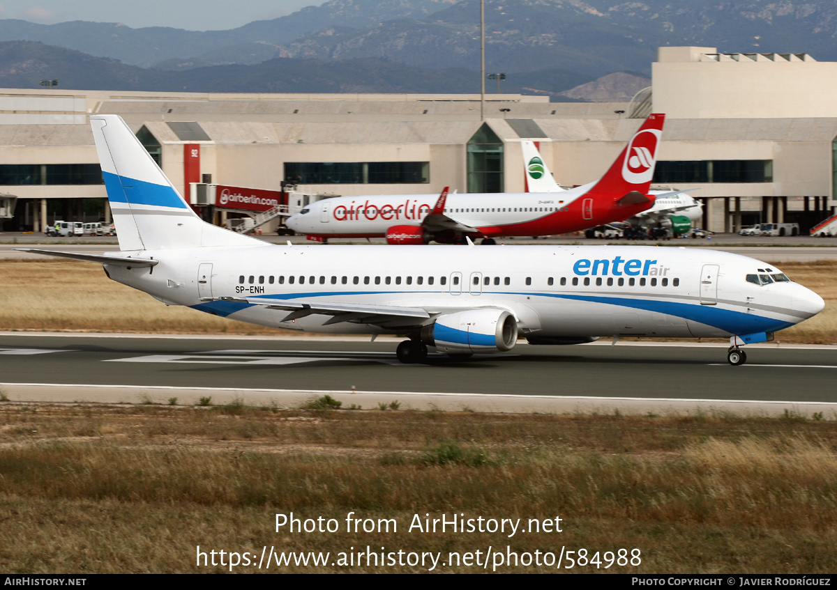 Aircraft Photo of SP-ENH | Boeing 737-405 | Enter Air | AirHistory.net #584988