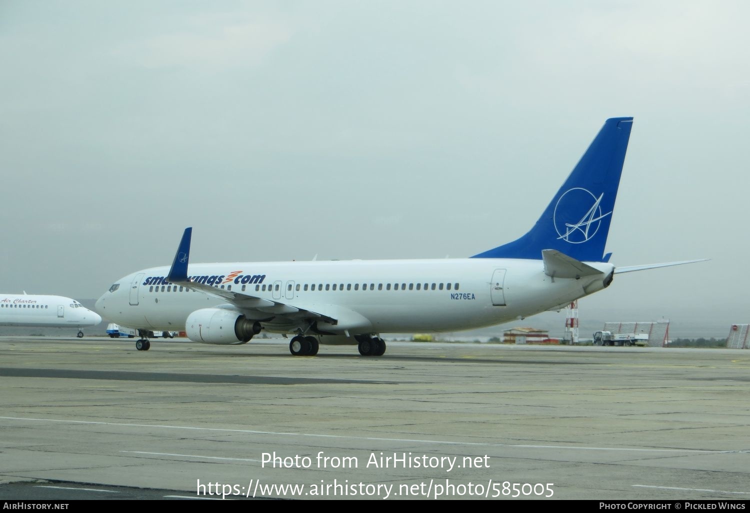 Aircraft Photo of N276EA | Boeing 737-8AL | Smartwings | AirHistory.net #585005