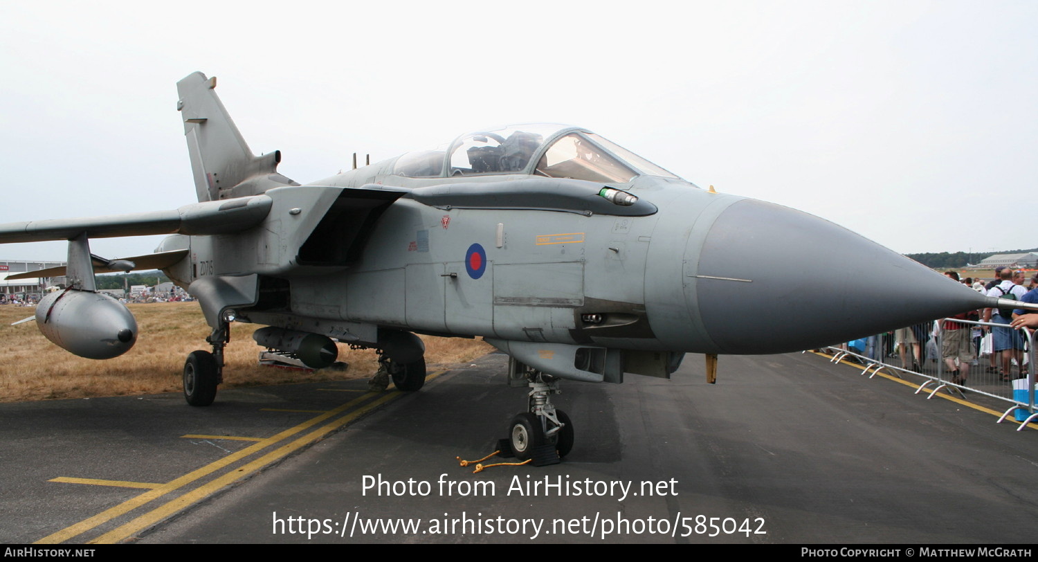 Aircraft Photo of ZD715 | Panavia Tornado GR4 | UK - Air Force | AirHistory.net #585042