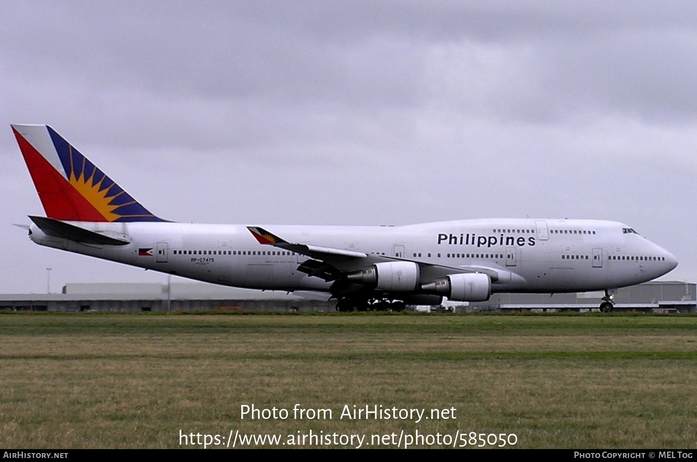 Aircraft Photo of RP-C7475 | Boeing 747-469M | Philippine Airlines | AirHistory.net #585050