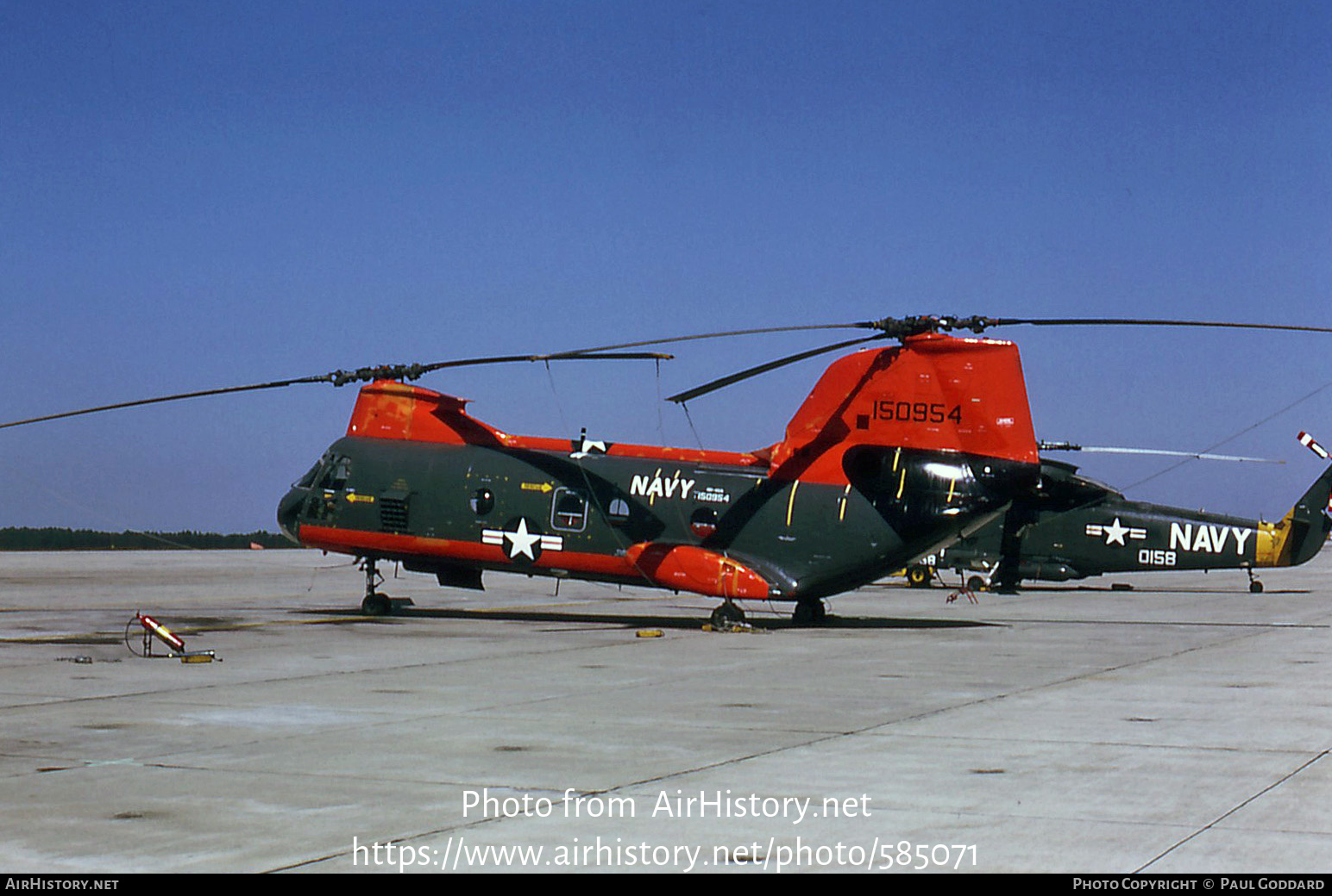 Aircraft Photo of 150954 | Boeing Vertol HH-46A Sea Knight | USA - Navy | AirHistory.net #585071