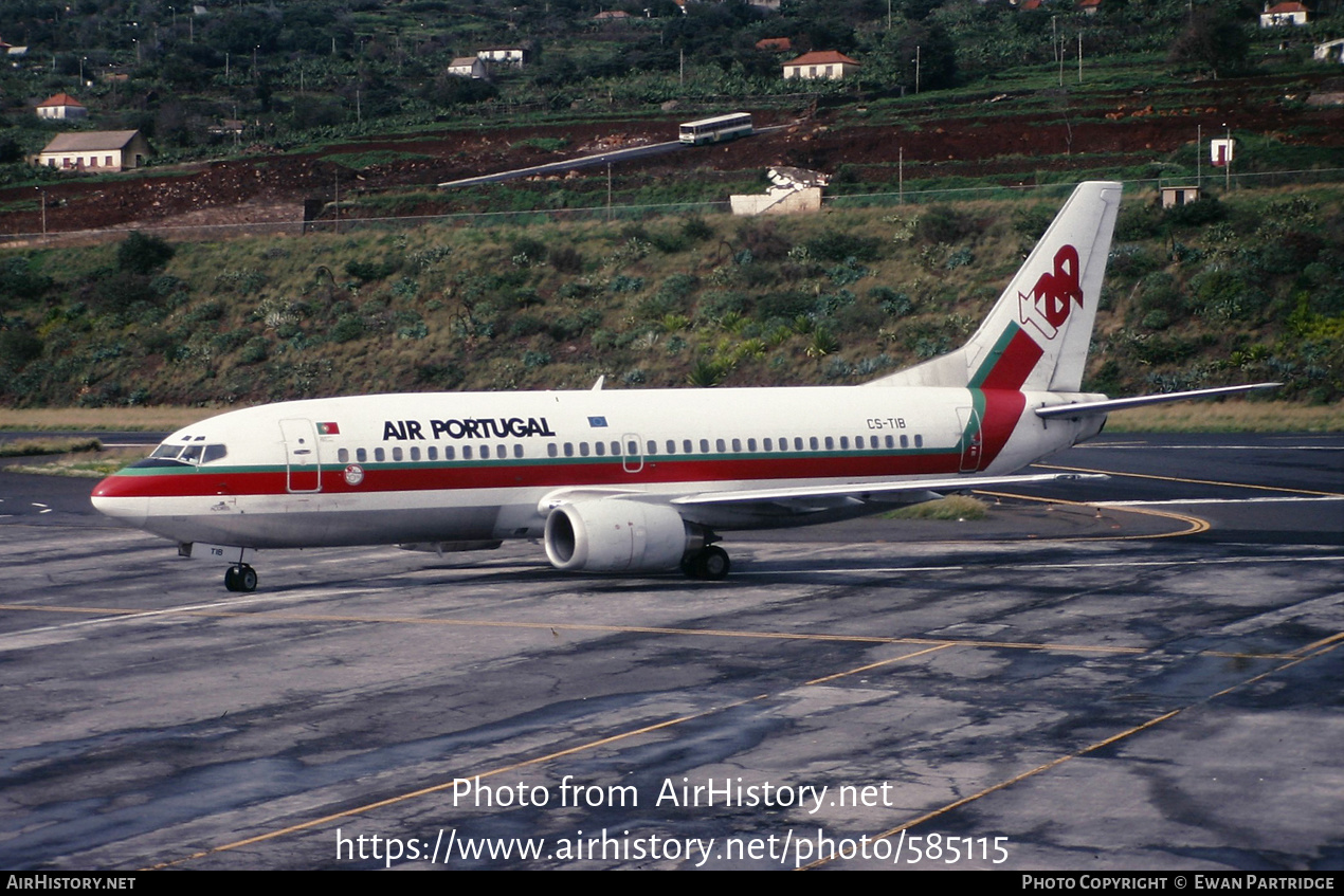 Aircraft Photo of CS-TIB | Boeing 737-382 | TAP Air Portugal | AirHistory.net #585115