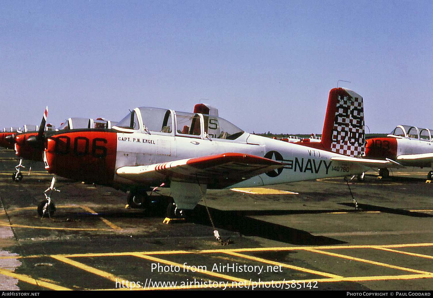 Aircraft Photo of 140790 / 0790 | Beech T-34B Mentor | USA - Navy | AirHistory.net #585142