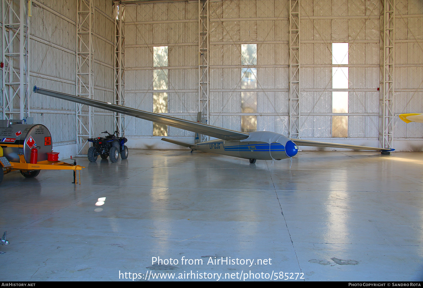 Aircraft Photo of LV-DJG | Let L-13 Blanik | Plumaria | AirHistory.net #585272