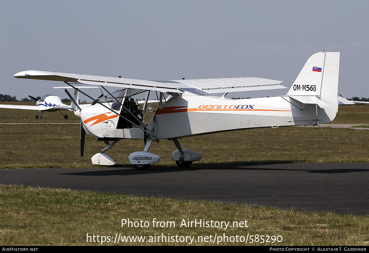 Aircraft Photo of OM-M568 | Halley Apollo Fox | AirHistory.net #585290