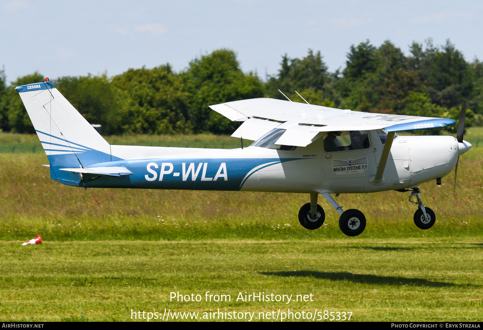 Aircraft Photo of SP-WLA | Cessna 152 II | Navcom Systems Fly | AirHistory.net #585337