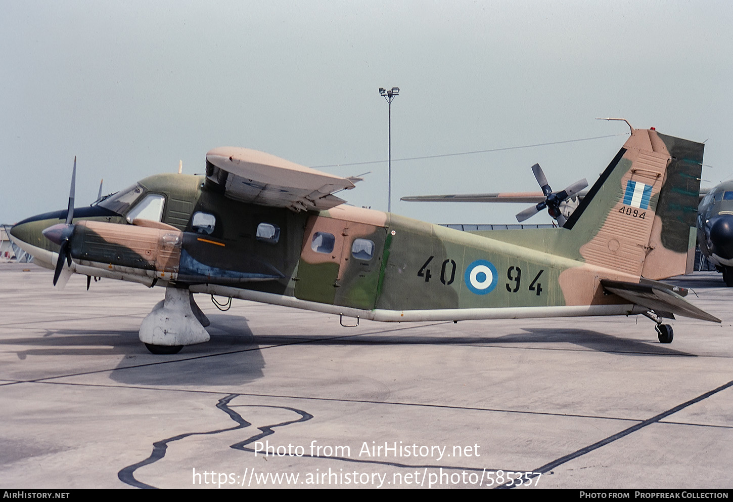 Aircraft Photo of 4094 | Dornier Do-28D-2 Skyservant | Greece - Air Force | AirHistory.net #585357