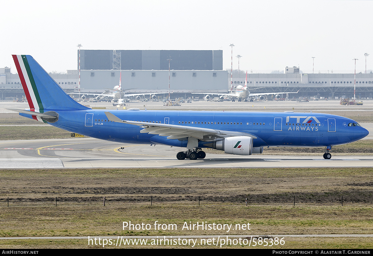 Aircraft Photo of EI-EJM | Airbus A330-202 | ITA Airways | AirHistory.net #585386