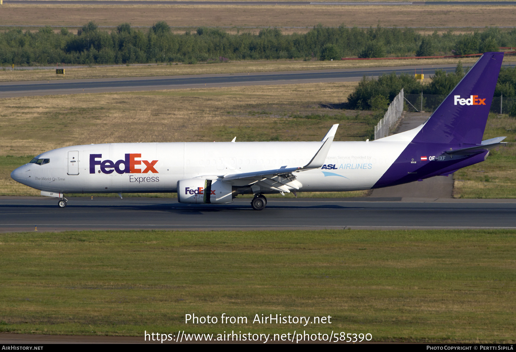 Aircraft Photo of OE-IXF | Boeing 737-86N(BCF) | FedEx Express - Federal Express | AirHistory.net #585390