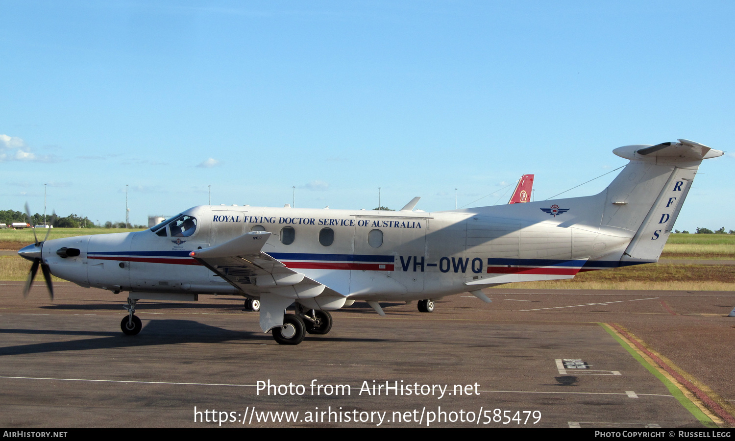 Aircraft Photo of VH-OWQ | Pilatus PC-12NG (PC-12/47E) | Royal Flying Doctor Service - RFDS | AirHistory.net #585479