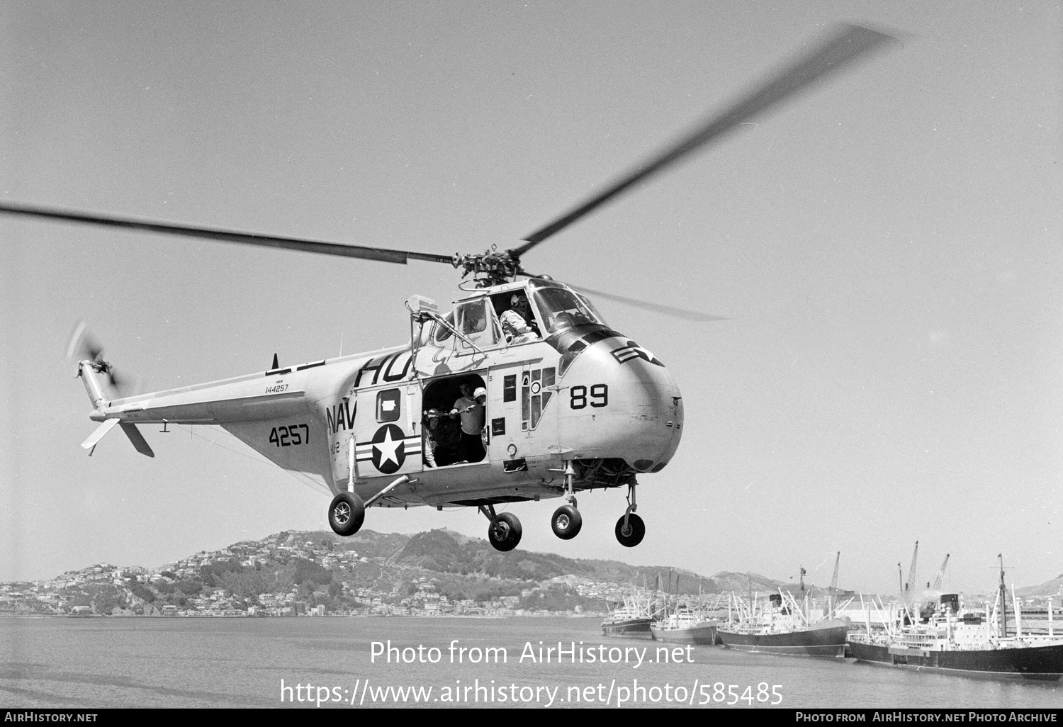 Aircraft Photo of 144257 / 4257 | Sikorsky HRS-3 (S-55B) | USA - Navy | AirHistory.net #585485