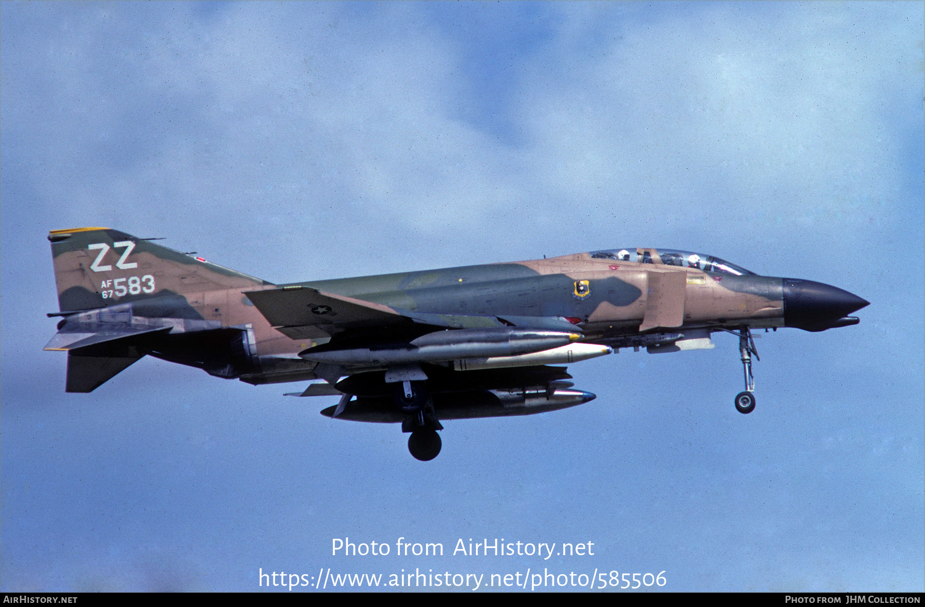 Aircraft Photo of 66-7583 | McDonnell Douglas F-4D Phantom II | USA - Air Force | AirHistory.net #585506