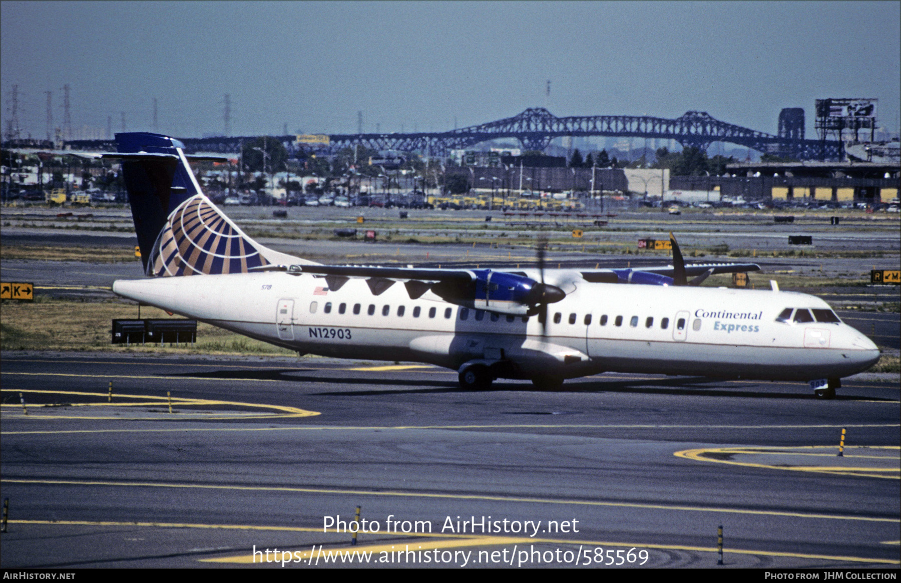 Aircraft Photo of N12903 | ATR ATR-72-212 | Continental Express | AirHistory.net #585569