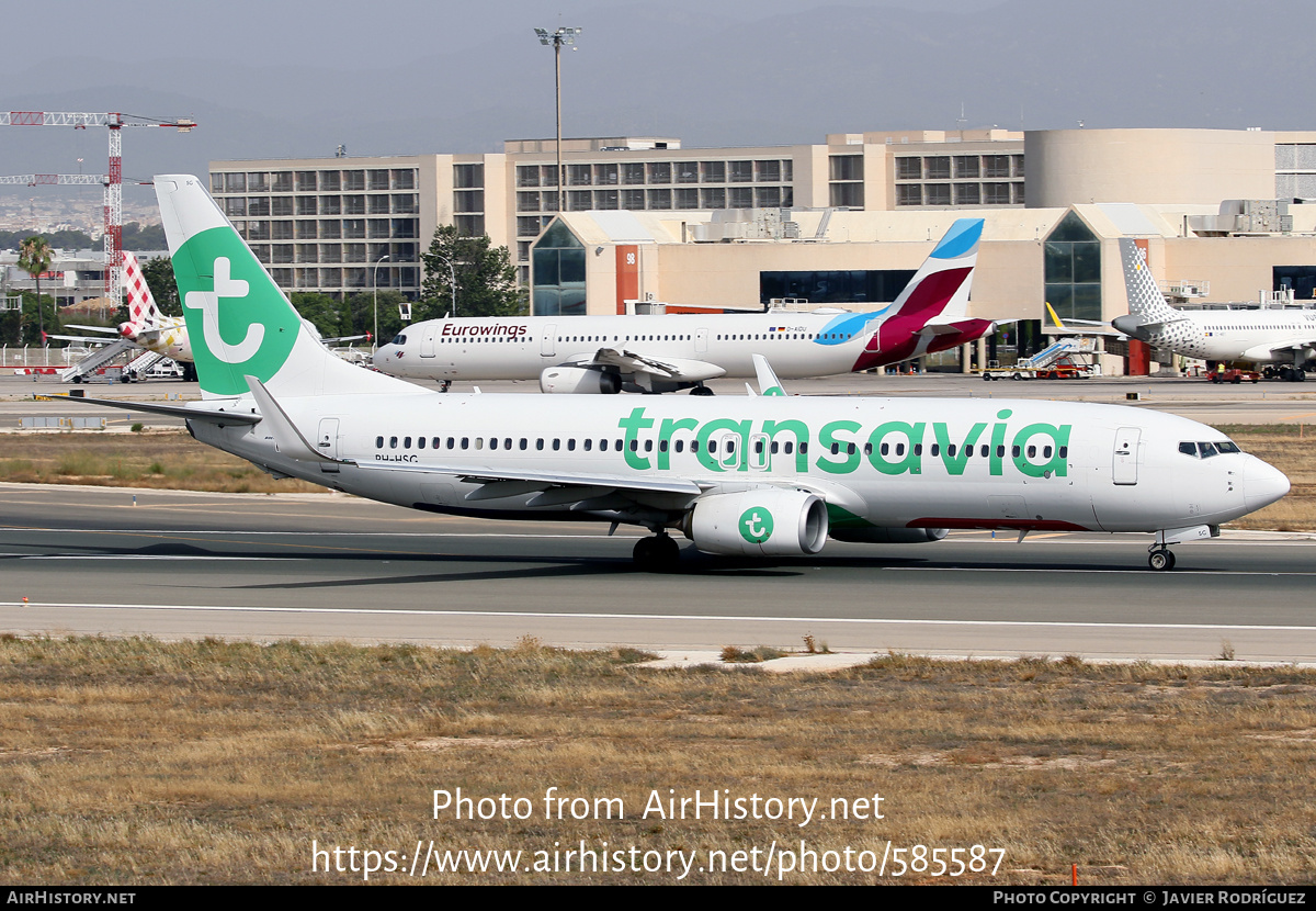 Aircraft Photo of PH-HSG | Boeing 737-8K2 | Transavia | AirHistory.net #585587