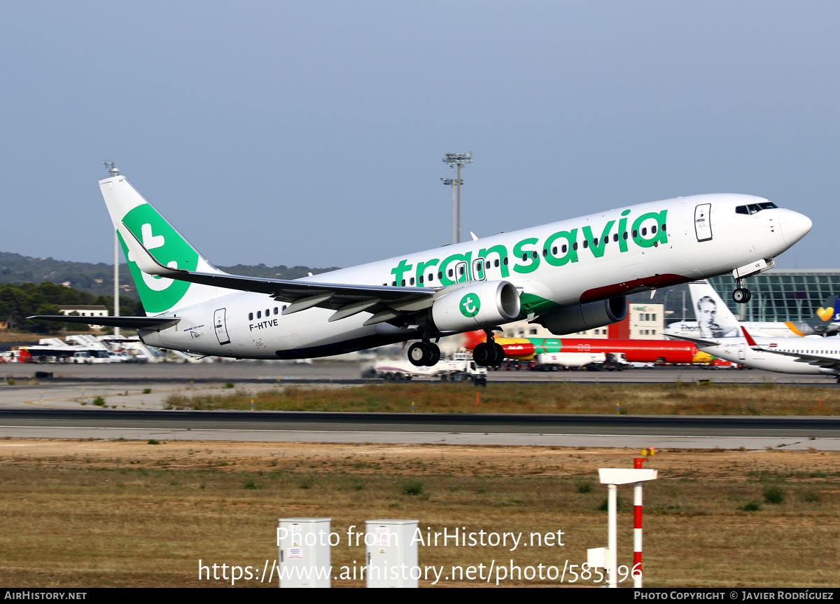 Aircraft Photo of F-HTVE | Boeing 737-800 | Transavia | AirHistory.net #585596