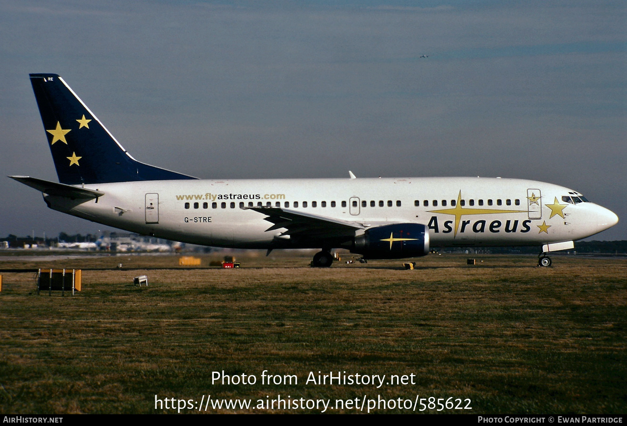 Aircraft Photo of G-STRE | Boeing 737-36N | Astraeus Airlines | AirHistory.net #585622