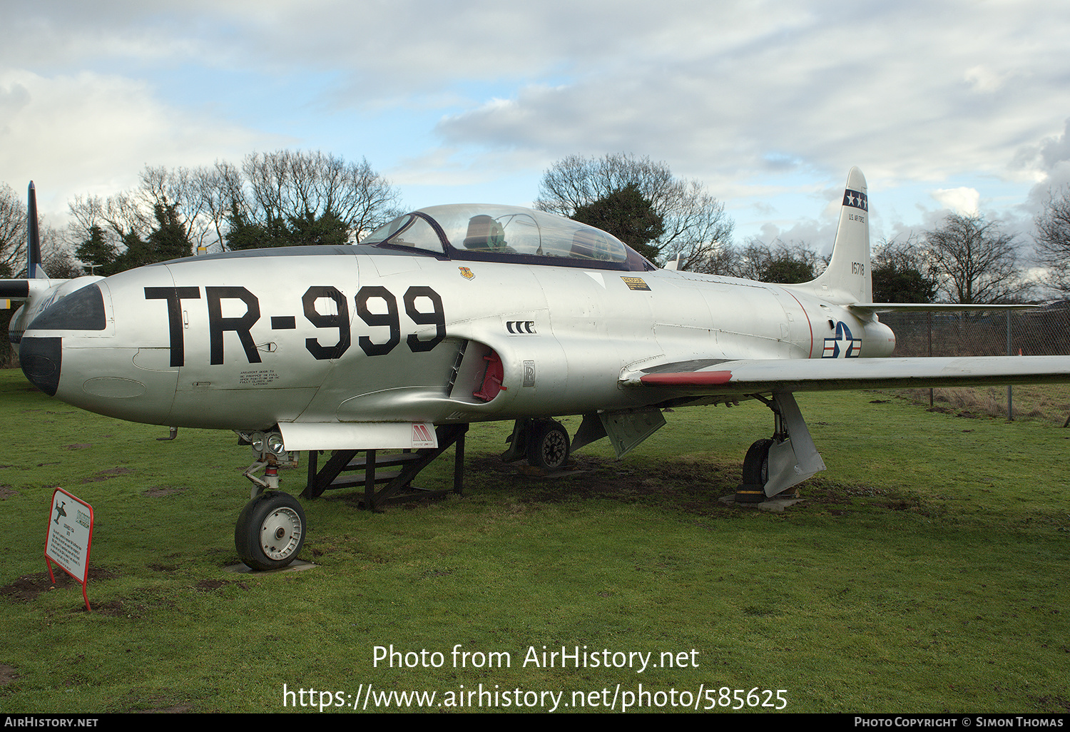 Aircraft Photo of 51-6718 / 16718 | Lockheed T-33A | USA - Air Force | AirHistory.net #585625