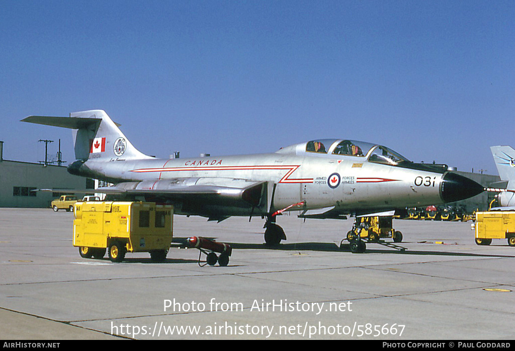 Aircraft Photo of 101031 | McDonnell CF-101B Voodoo | Canada - Air Force | AirHistory.net #585667