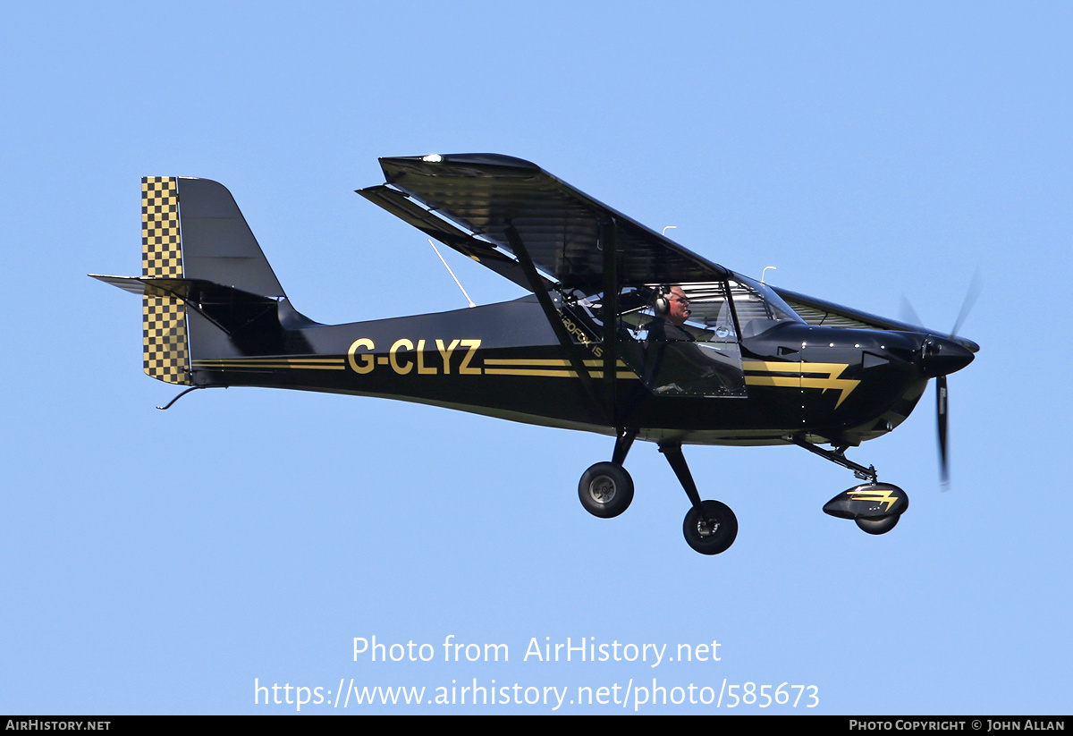 Aircraft Photo of G-CLYZ | Ascent Eurofox 3K | AirHistory.net #585673