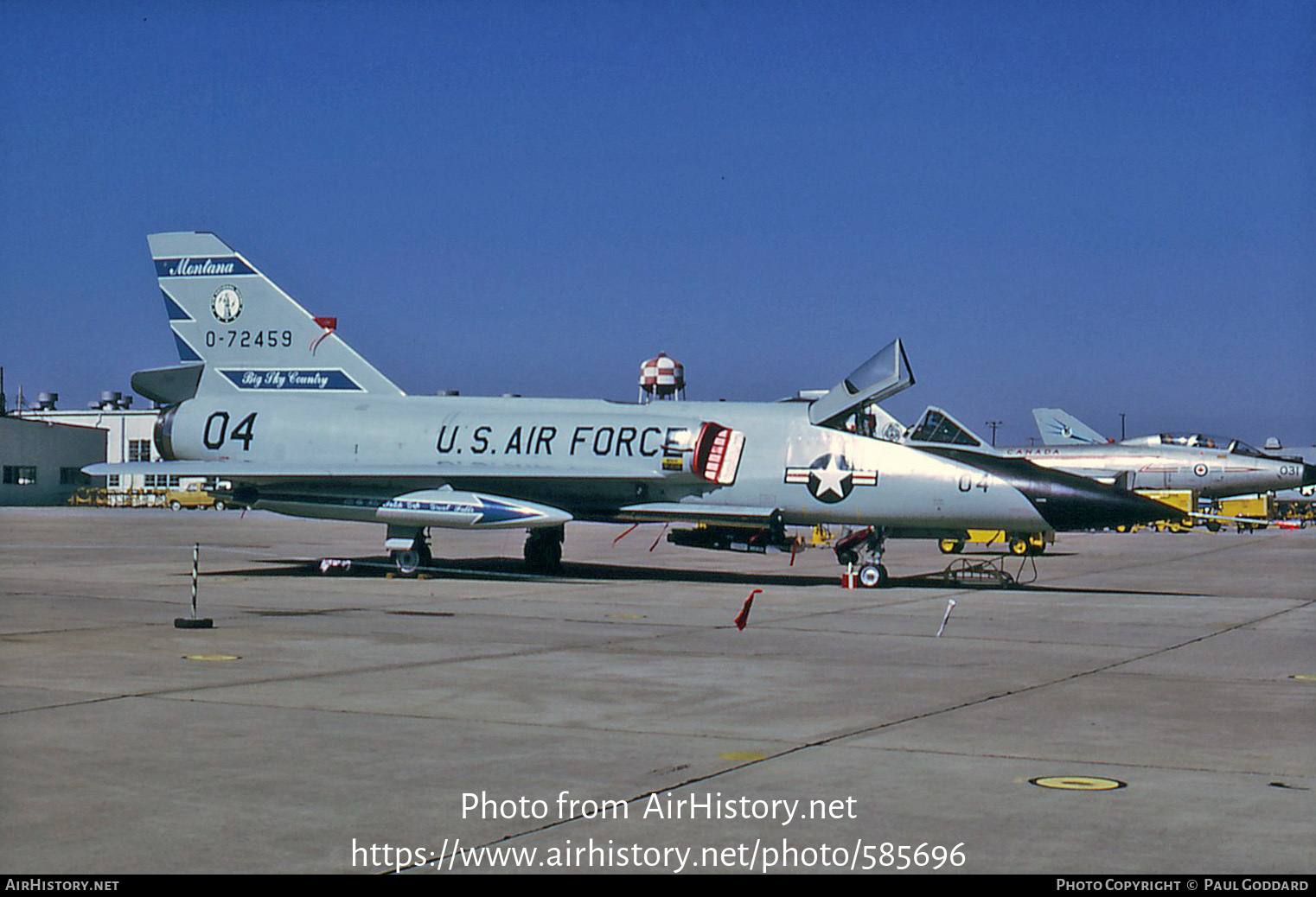 Aircraft Photo of 57-2459 / 0-72459 | Convair F-106A Delta Dart | USA - Air Force | AirHistory.net #585696