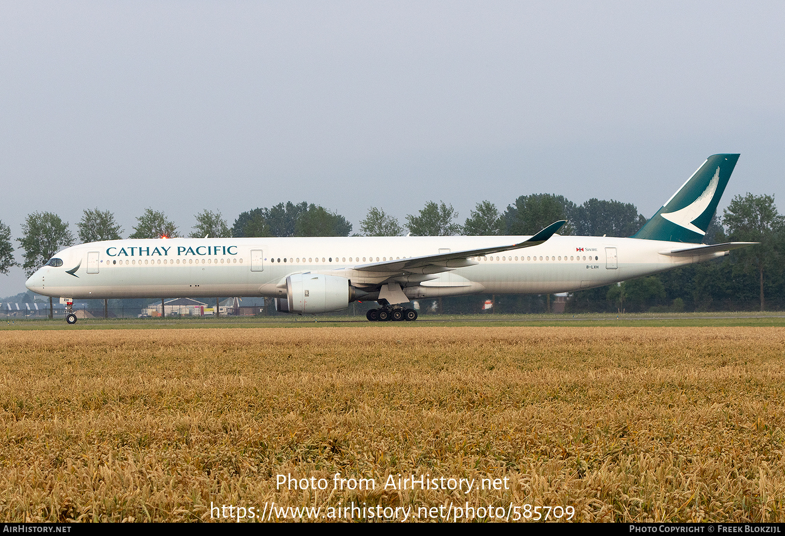 Aircraft Photo of B-LXH | Airbus A350-1041 | Cathay Pacific Airways | AirHistory.net #585709