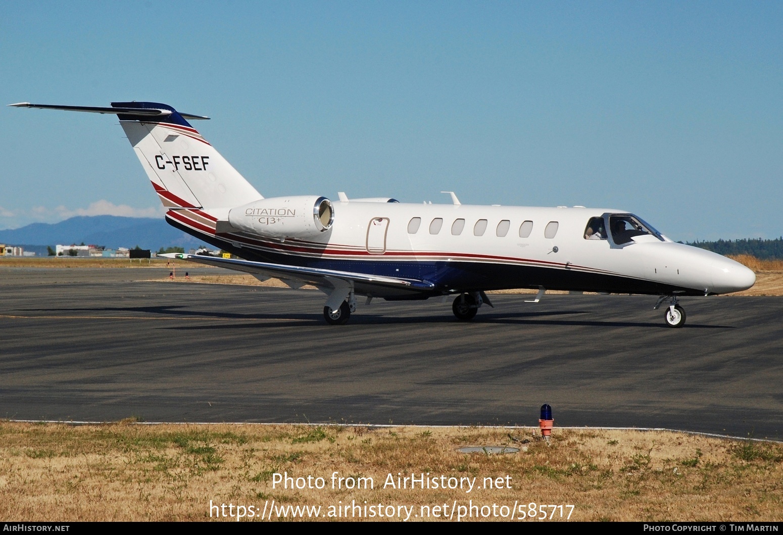 Aircraft Photo of C-FSEF | Cessna 525B CitationJet CJ3+ | AirHistory.net #585717