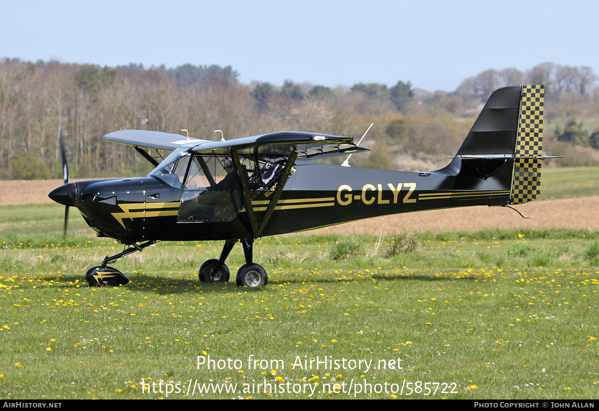 Aircraft Photo of G-CLYZ | Ascent Eurofox 3K | AirHistory.net #585722