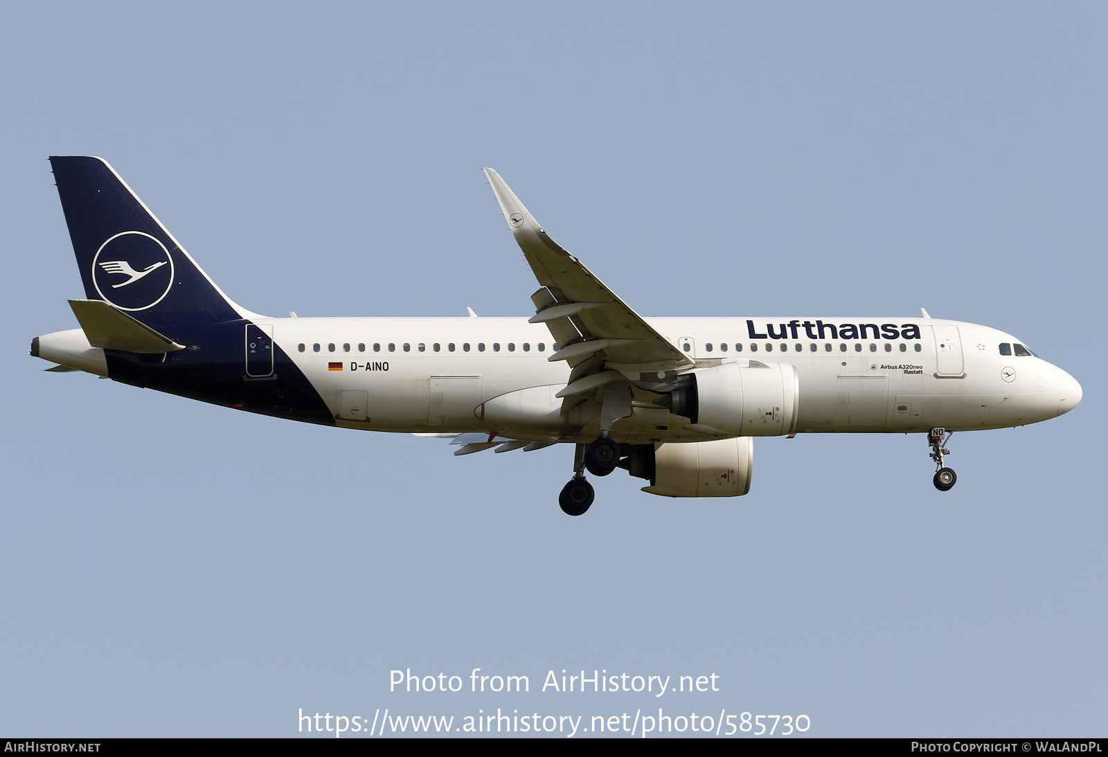 Aircraft Photo of D-AINO | Airbus A320-271N | Lufthansa | AirHistory.net #585730