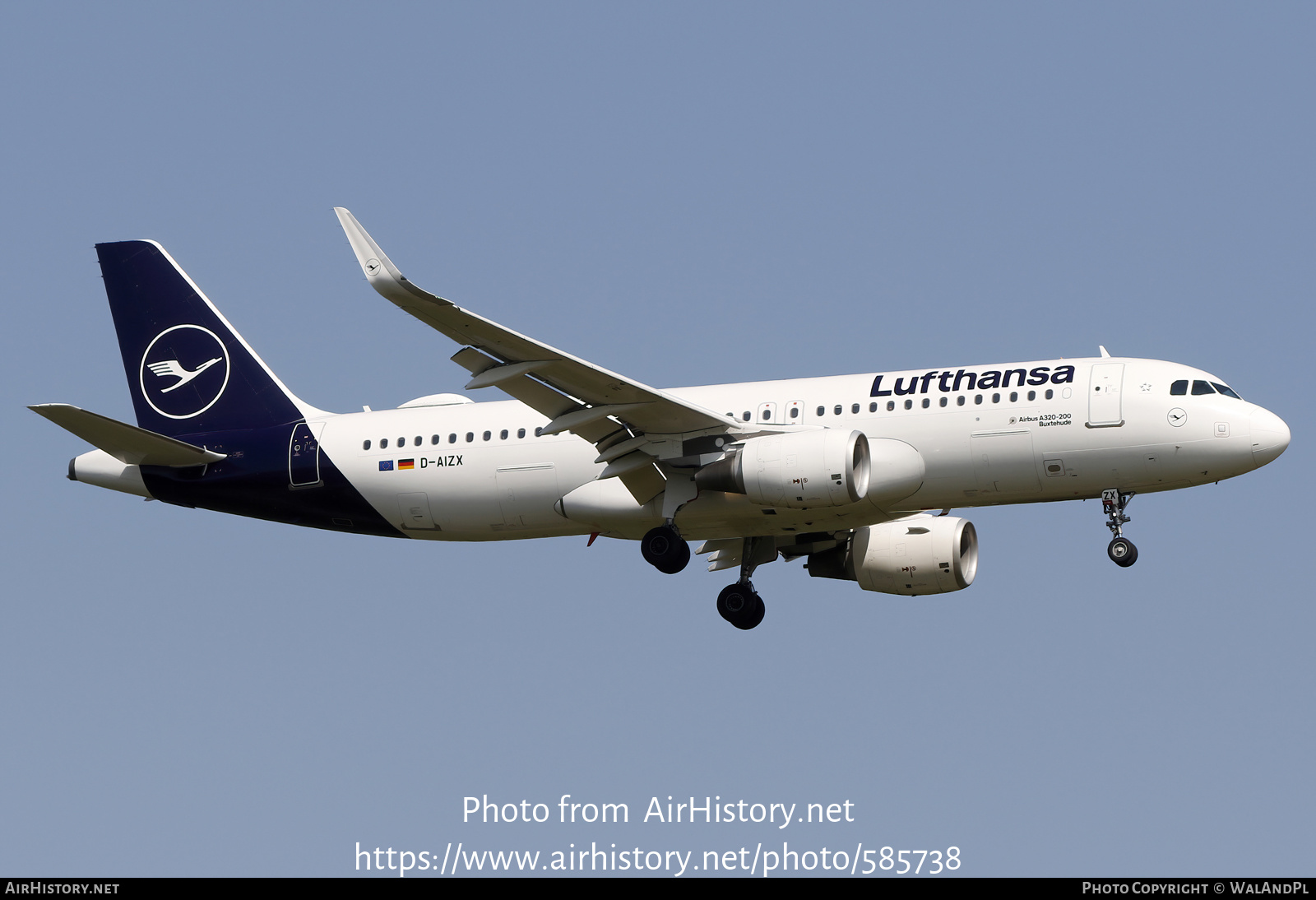 Aircraft Photo of D-AIZX | Airbus A320-214 | Lufthansa | AirHistory.net #585738