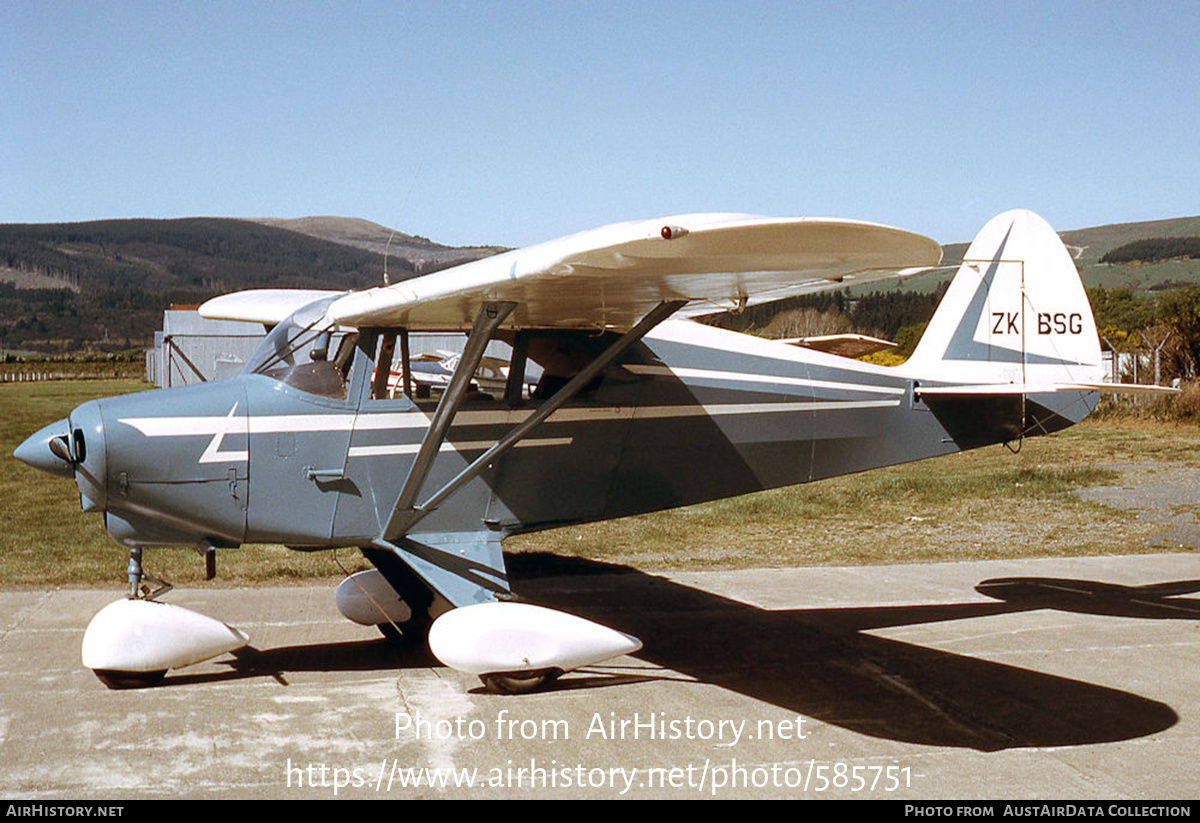 Aircraft Photo of ZK-BSG | Piper PA-22-150 Tri-Pacer | AirHistory.net #585751