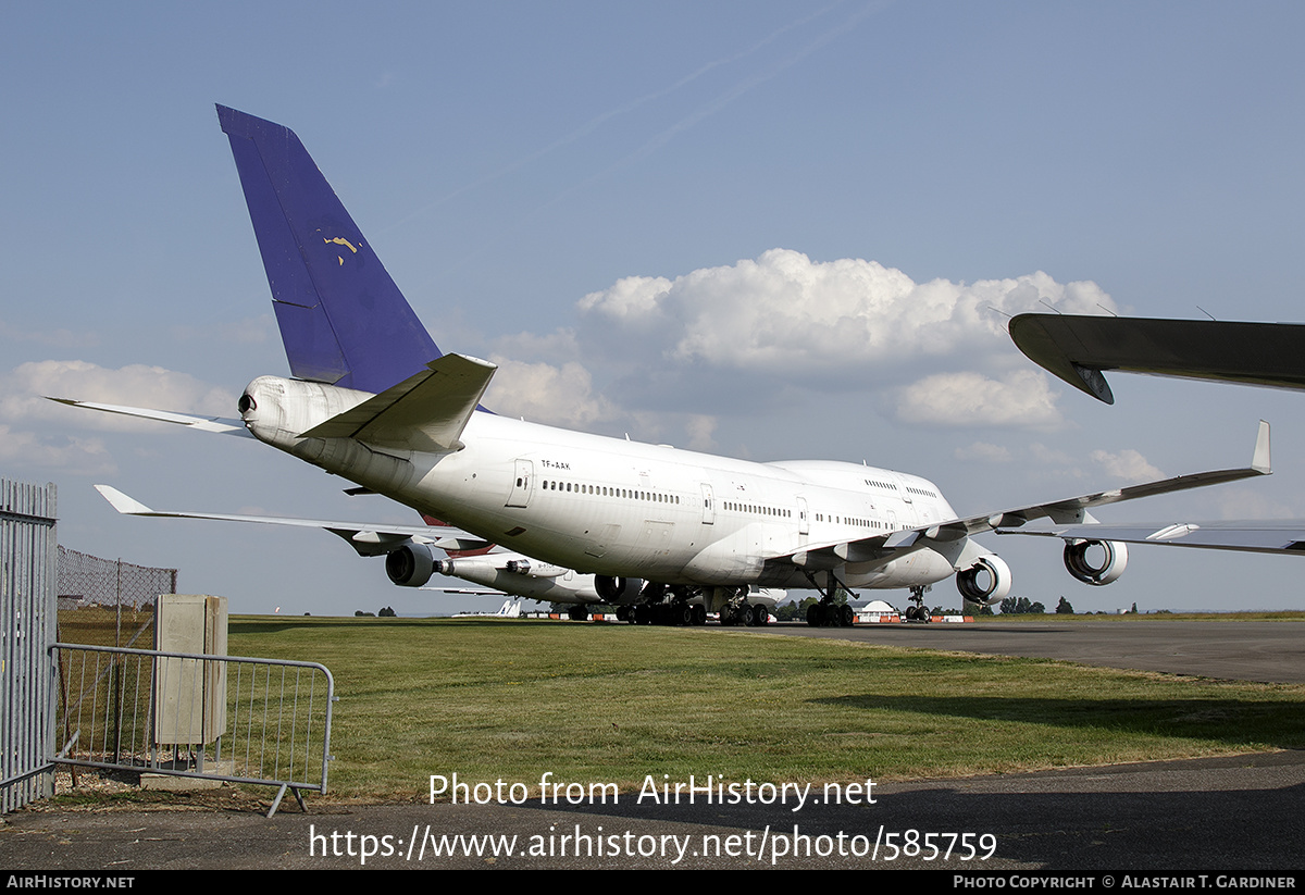 Aircraft Photo of TF-AAK | Boeing 747-428 | AirHistory.net #585759