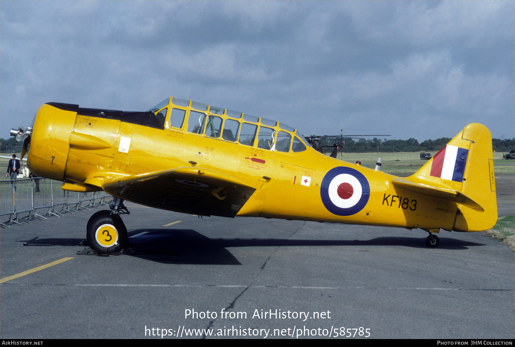 Aircraft Photo of KF183 | North American AT-16 Harvard IIB | UK - Air Force | AirHistory.net #585785