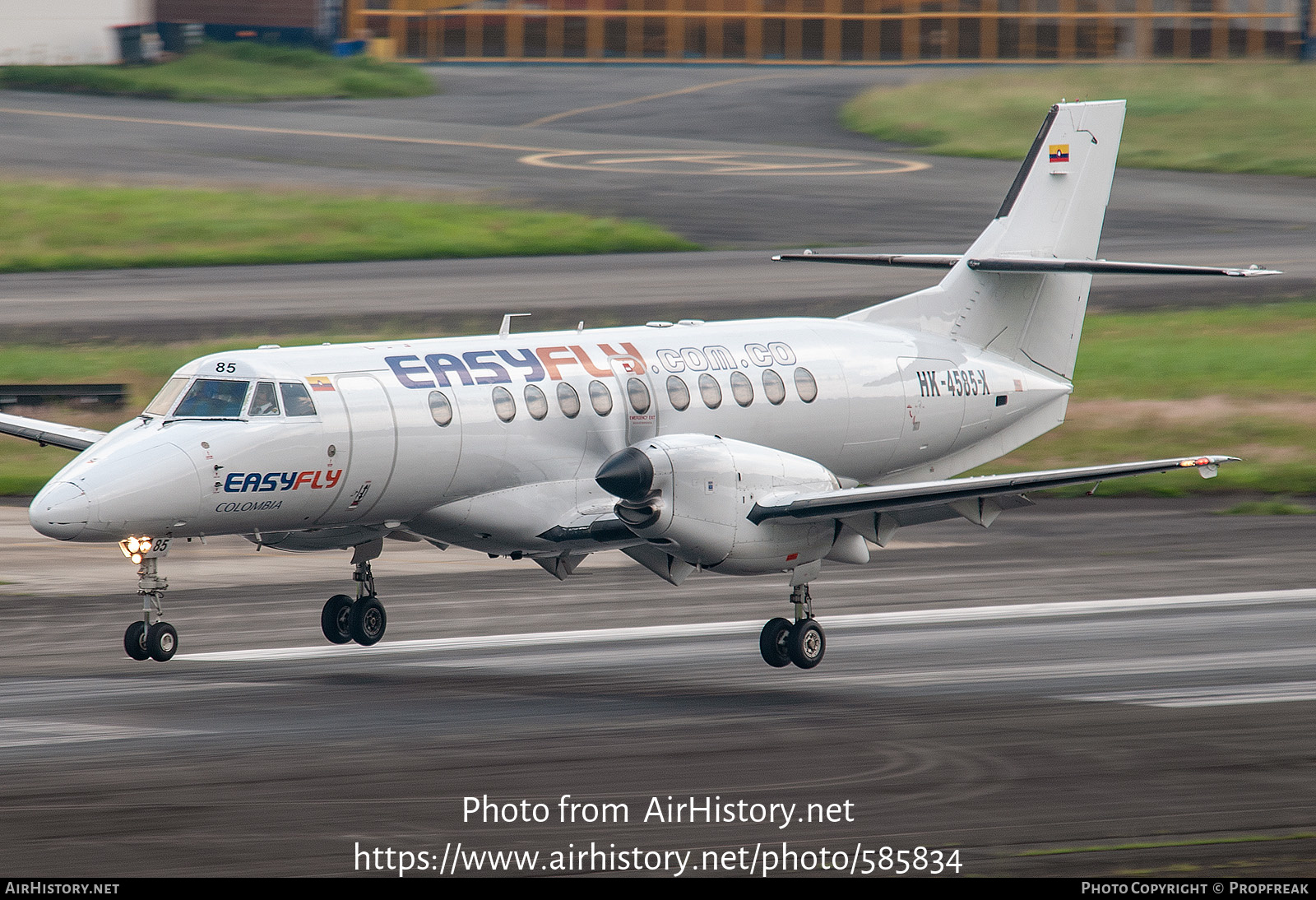 Aircraft Photo of HK-4585-X | British Aerospace Jetstream 41 | EasyFly | AirHistory.net #585834