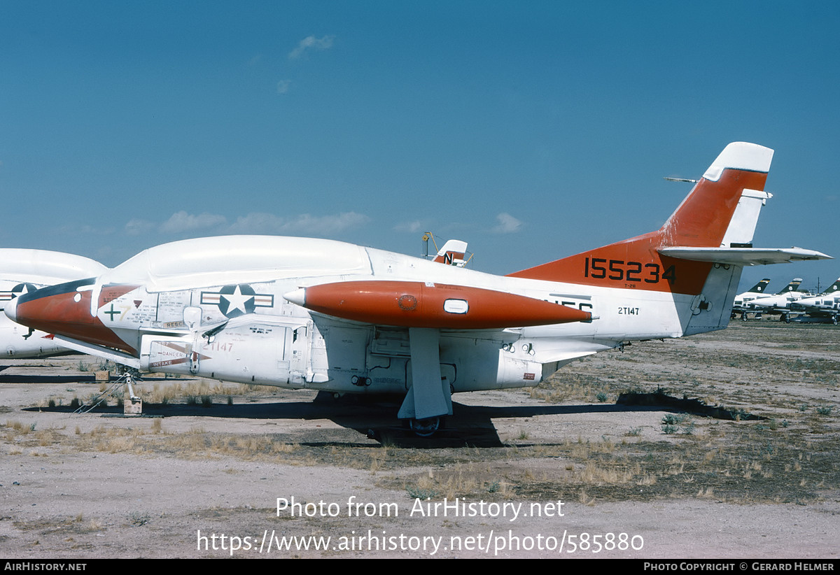 Aircraft Photo of 155234 | North American T-2B Buckeye | USA - Marines | AirHistory.net #585880