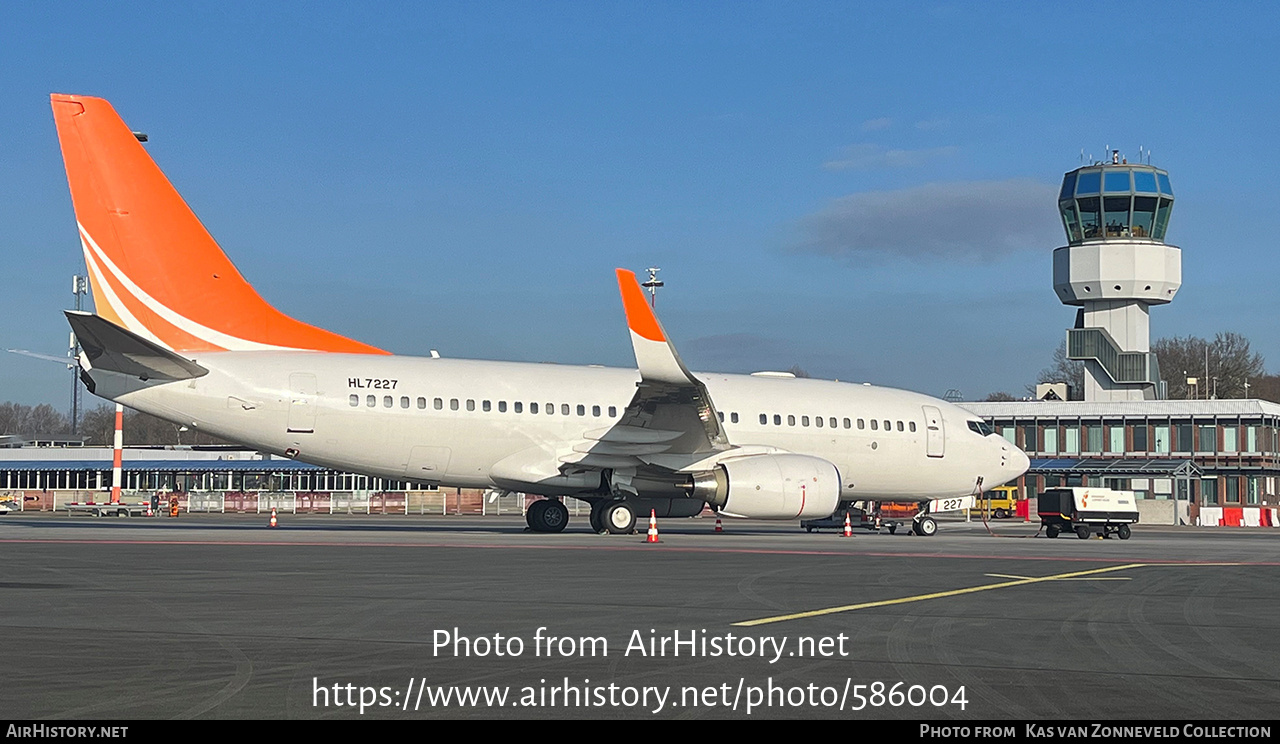 Aircraft Photo of HL7227 | Boeing 737-7HF BBJ | AirHistory.net #586004