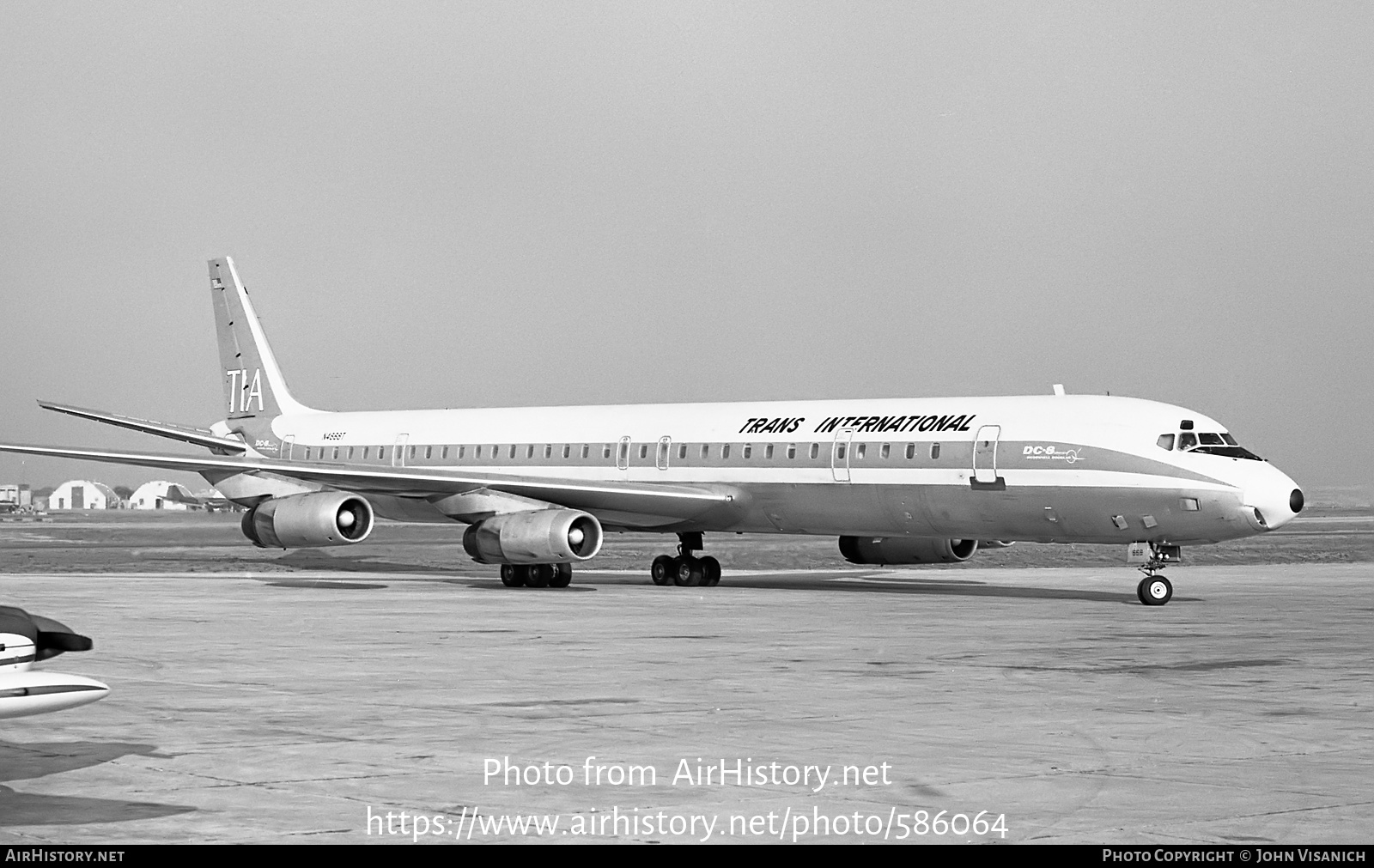 Aircraft Photo of N4868T | McDonnell Douglas DC-8-63CF | Trans International Airlines - TIA | AirHistory.net #586064