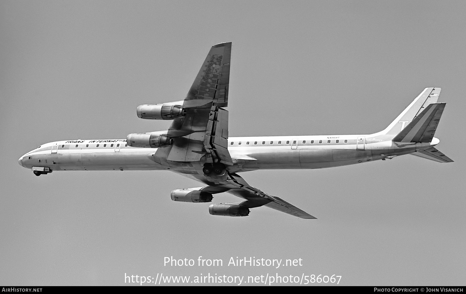 Aircraft Photo of N4868T | McDonnell Douglas DC-8-63CF | Trans International Airlines - TIA | AirHistory.net #586067