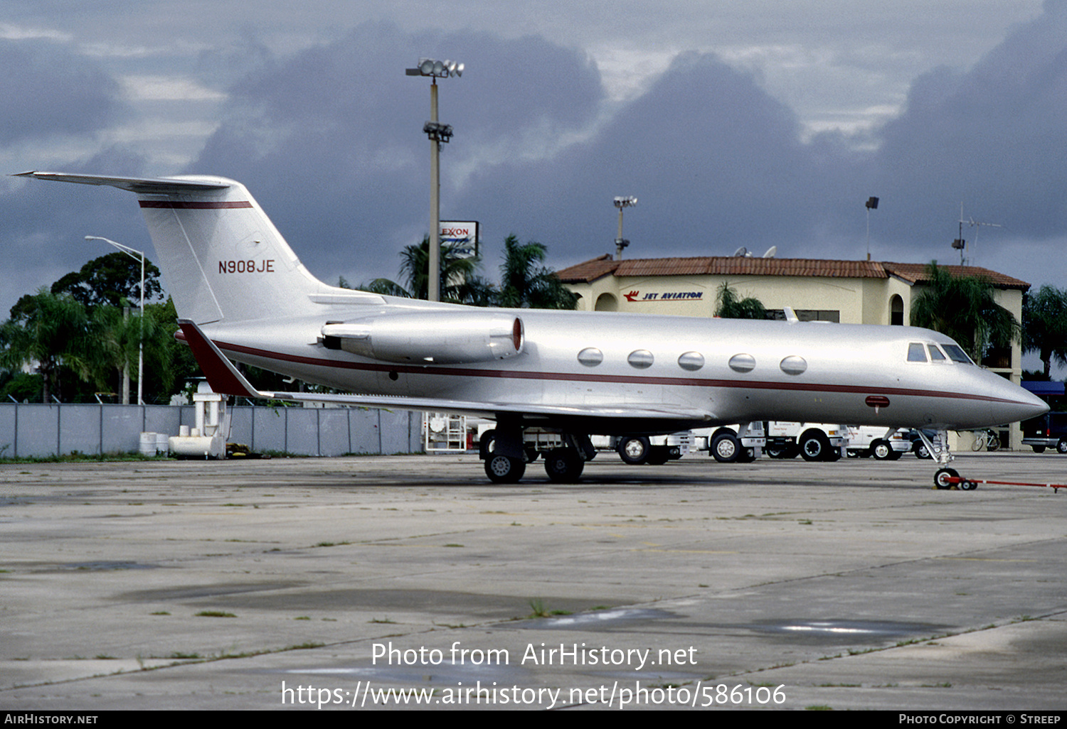 Aircraft Photo of N908JE | Grumman American G-1159B Gulfstream II-B | AirHistory.net #586106